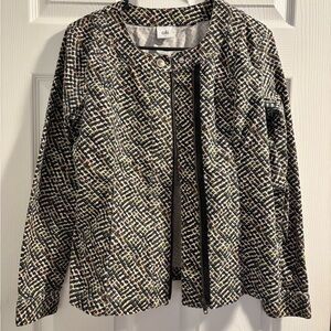 Cabi cliffside moto full zip jacket size small